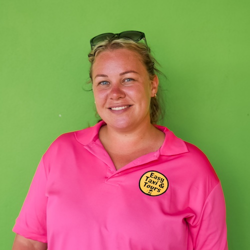 Izzy Bayne owner of Easy Taxi & Tours Grenada